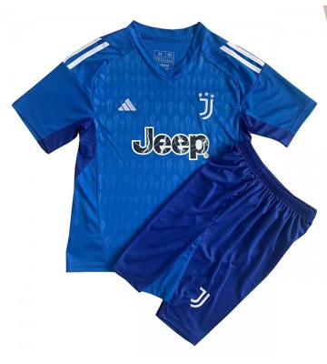 Juventus Goalkeeper Replica Home Stadium Kit for Kids 2023-24 Short Sleeve (+ pants)